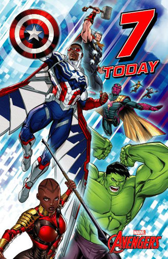 Picture of 7 TODAY AVENGERS CARD WITH BADGE